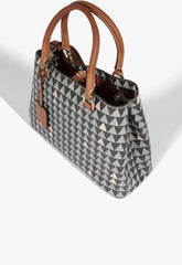 BOLSA TOTE LARA NEW TRIANGLE PRETA S 50018 1188 0008 SCHUTZ